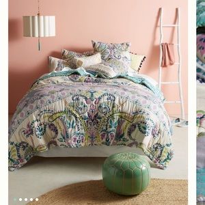 Anthropologie Florilla Quilt (Queen)